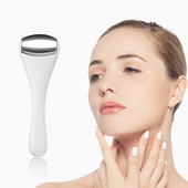 Új Alloy Head Small Ball Eye Cream Arckrém Introducer Massage Mini Ice Roller Skin Beauty Masszázs Henger Távolítsa el az ödémát