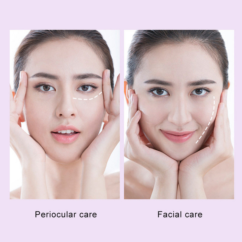 Új Alloy Head Small Ball Eye Cream Arckrém Introducer Massage Mini Ice Roller Skin Beauty Masszázs Henger Távolítsa el az ödémát