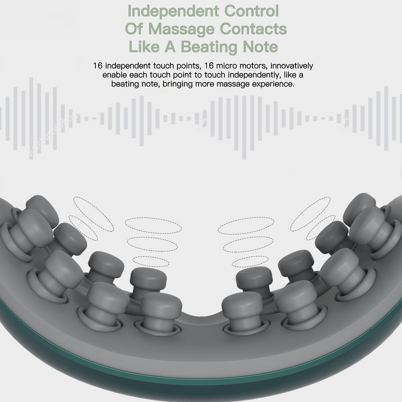 4D pametni masažer za oči Glazbeni ritam Vibracija Masažer za oči Opuštanje Akupresura Uklanjanje umora i podočnjaka Instrument za njegu očiju