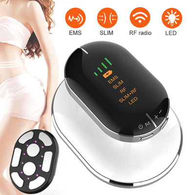 EMS RF радиочестотна машина за отслабване на тялото Fat Burner Slim Shaping Device LED светлинна терапия Отслабване Масажор за целулит