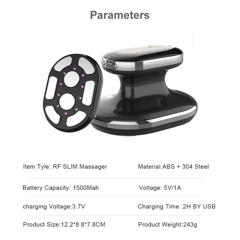 EMS RF radiofrekventni uređaj za mršavljenje tijela Sagorjevač masnoće Slim Shaping Device LED svjetlosna terapija za mršavljenje Masažer za celulit