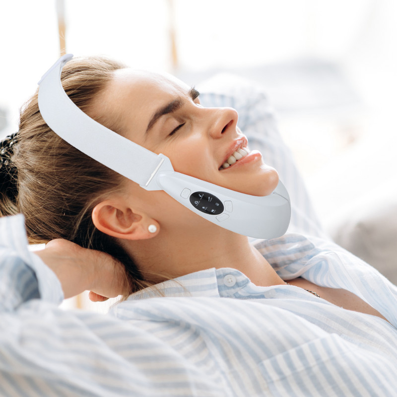EMS Face Lifting Device LED foton terápiás vibrációs arcmasszírozó Arc karcsúsító dupla áll eltávolítása V vonal emelő öv bőrápoló