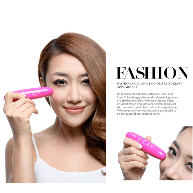 Olovka za masažu Mini vibrator za oči Dodiruje Kozmetički instrument Prijenosni električni uređaj Vibracije za podočnjake lica SS