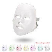 Μάσκα προσώπου LED Beauty Skin Rejuvenation Photon Light Facial Machine 7 Colors Mask Therapy Wrinkle Acne Tighten Skin Tool