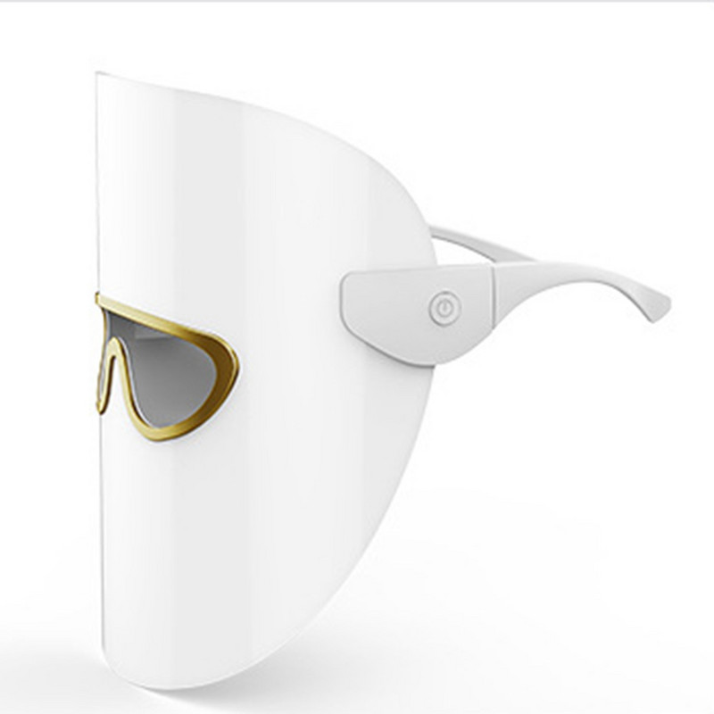 Wakeforyou Colors Led Facial Mask Led Korean Photon Therapy Face Mask Machine Light Therapy Acne Mask Neck Beauty Led Mask New