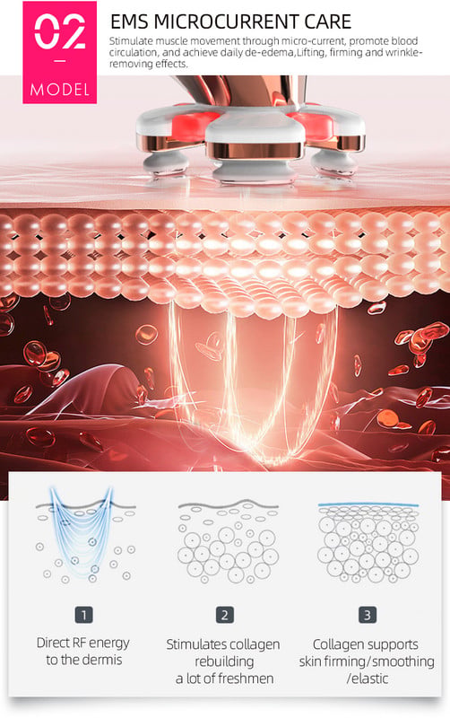 EMS arc lifting készülék LED foton terápiás arc karcsúsító vibrációs masszírozó dupla állú V-line lifting öv méhsejt frekvencia