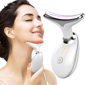 Συσκευή ανύψωσης προσώπου λαιμού EMS Microcurrent Vibration Face Massager Σύσφιξη κατά των ρυτίδων αφαίρεση σύσφιξης Εργαλεία περιποίησης δέρματος