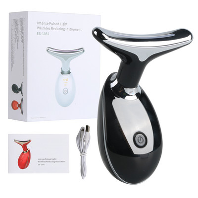 Συσκευή ανύψωσης προσώπου λαιμού EMS Microcurrent Vibration Face Massager Σύσφιξη κατά των ρυτίδων αφαίρεση σύσφιξης Εργαλεία περιποίησης δέρματος