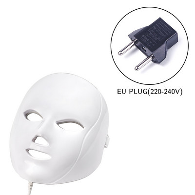 Μάσκα προσώπου 7 χρωμάτων Light LED με Αναζωογόνηση του δέρματος του λαιμού Μάσκα θεραπείας κατά της γήρανσης του δέρματος Hifu Face Skin Care Beauty Machine