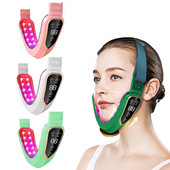 Facial Lifting Massager LED Photon Therapy Face Slimming Vibration Massage Double Chin σε σχήμα V Cheek Skin Tighten Care Device