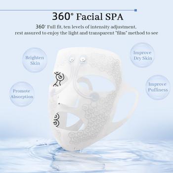 EMS Facial Beauty Device Machine Promote Face Mask Cream Absorption Moisturating Tightening Skin Home Beauty Instrument SkinCare