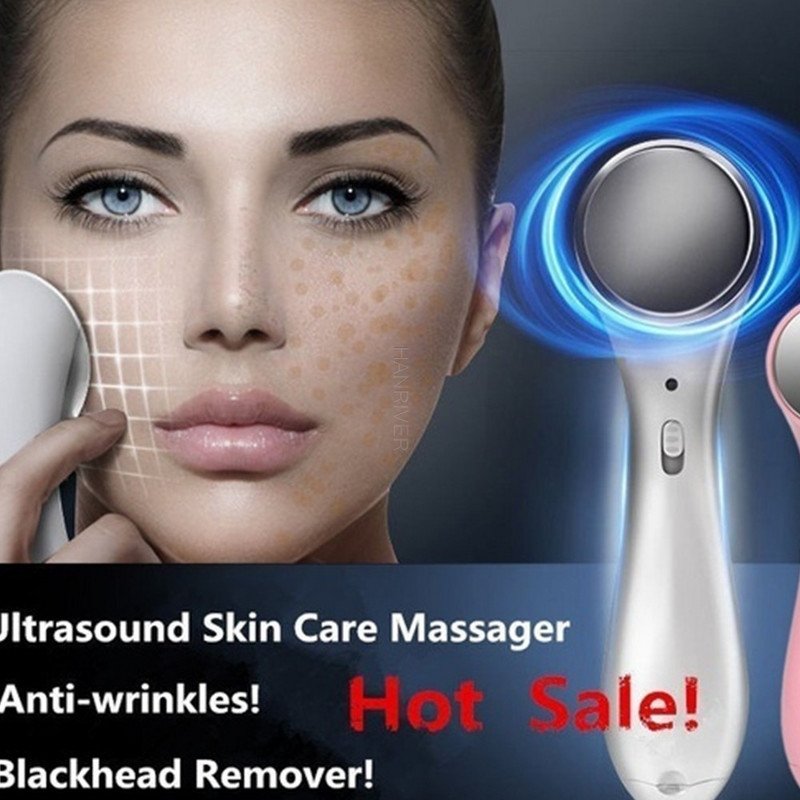 Iontoforeza Instrument de frumusețe Ultrasunete Ion Face Lift Dispozitiv de înfrumusețare facială Ultrasunete Îngrijirea pielii Masaj Hot Beauty Instrumente