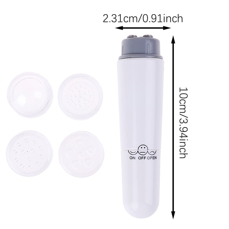 Електрически масажор за очи 4 в 1 Мини масажно устройство Писалка Масаж за лице Огромна вибрация Масажна пръчка