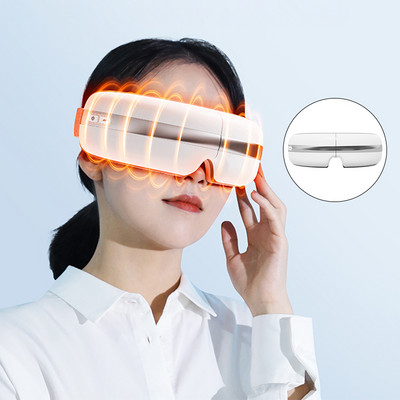 Madingas išskirtinis akių masažo instrumentas, nešiojamas daugiafunkcis Hot Compress akių masažuoklis su Bluetooth