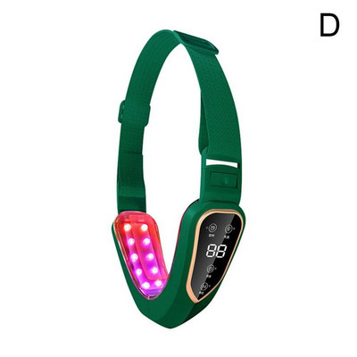 Női Face Lifting Beauty Instrument USB Tölthető Arccal Lift Firm Masszírozó V-alakú Vibrációs Karcsúsító O0i0