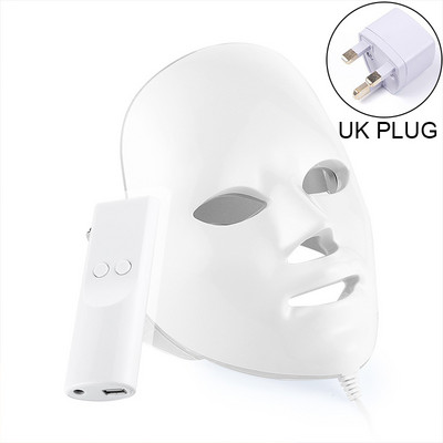 Mască facială LED în 7 culori Terapie cu fotoni Frumusețe Anti-Acnee Îndepărtarea ridurilor Întinerirea pielii Instrumente de îngrijire a pielii pentru față Stil minimalism
