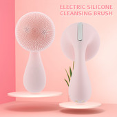 Näopuhastusharjad Elektrilised silikoonist näopuhastusvahendid Näomassaaži vibraator Kodu Magnetlaadimishari Nahahooldusvahendid