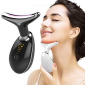 Neck Facial Lifting Device EMS Microcurrent Vibrációs Arcmasszírozó Feszesítő Ránctalanító Eltávolítás Feszesítő Bőrápoló eszközök