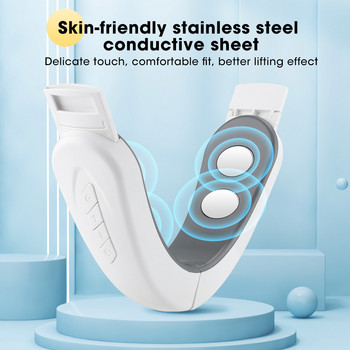 EMS Microcurrent Face Lift Machine Bandage Facial Massager Slimming Double Chin V Line Belt Anti Wrinkles Tightening Skin Care