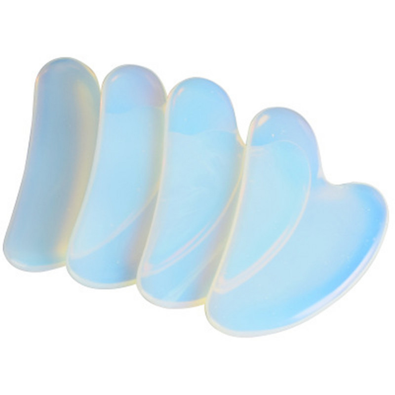 Natural Jade Stone görgős masszírozó arcmasszázs eszközkészlet arcra testhez Gua Sha kaparó ránctalanító arc lifting szépségápoló eszköz