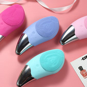 Mango Shape arcmasszázs tisztító vízálló szilikon Sonic Deep Pore Electic arctisztító kefe Arclemosó Bőrápoló