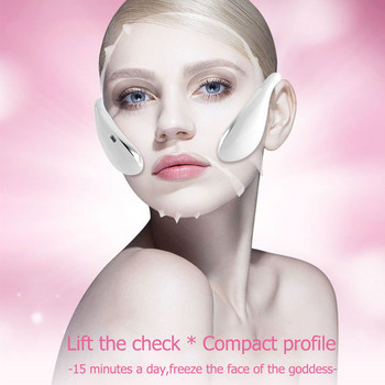 LED Electric V Face Lifting Double Chin Reducer Lifting Facial Slimming Shaping Microcurrent Devices Neck Massager Lift