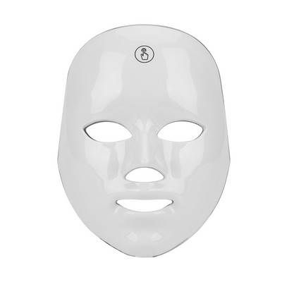 Mască de față cu LED-uri cu infraroșu roșu în 3 culori profesionale pentru terapie facială cu 7 LED-uri