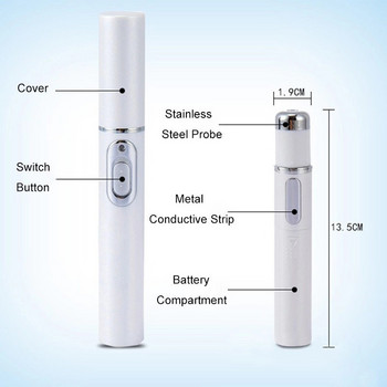 KD-790 Blu-ray ακμής αφαίρεσης στυλό Facial Beauty Instrument Remove Dark Circles Eye Massage Stick Eye Beauty Instrument