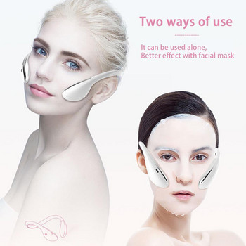 Face Slimmer Micro Current V Face Massager Electric Instrument V Intelligent EMS Face Beauty Lift Compact T1A9