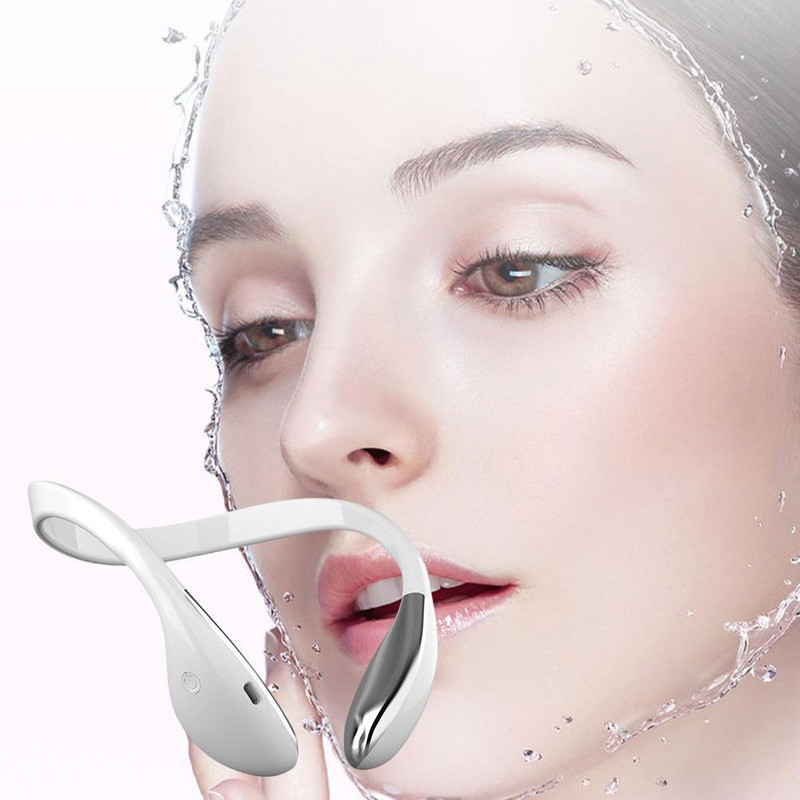Face Slimmer Micro Current V Arcmasszírozó Elektromos Műszer V Intelligens EMS Face Beauty Lift Compact T1A9
