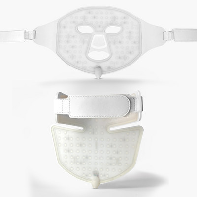 2022 LED-es arcmaszk nyaki bőrápolóval 7 színű arcmaszk kezelés Beauty Anti Acne Therapy Whitening Spa Mask Machine
