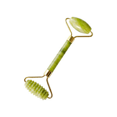 Natūralus Jade Roller Guasha Skin Screper veido rinkinys Veido akmuo stangrina veidą senėjimą stabdantis paburkimas akių masažuoklis kaklui nuo raukšlių