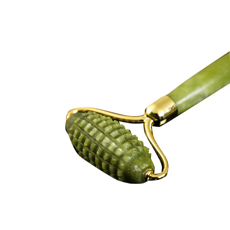 Natūralus Jade Roller Guasha Skin Screper veido rinkinys Veido akmuo stangrina veidą senėjimą stabdantis paburkimas akių masažuoklis kaklui nuo raukšlių