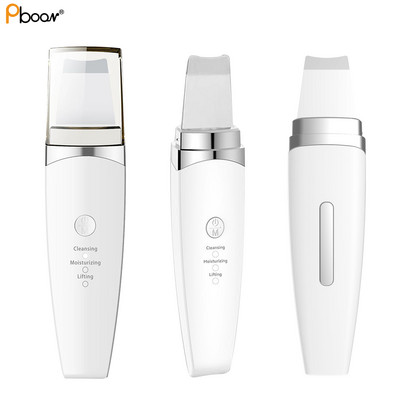 Ultrasonic Skin Scrubber Facial Spatula Remover Deep Face Cleaning Machine Lift Machine Peeling Shovel Pore Cleaner