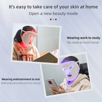 Μάσκα LED Photon Light Therapy Skin Care Surgical Spa Whitening Skin Rejuvenation Μηχανή προσώπου κατά της γήρανσης Συσκευή ουλών ακμής