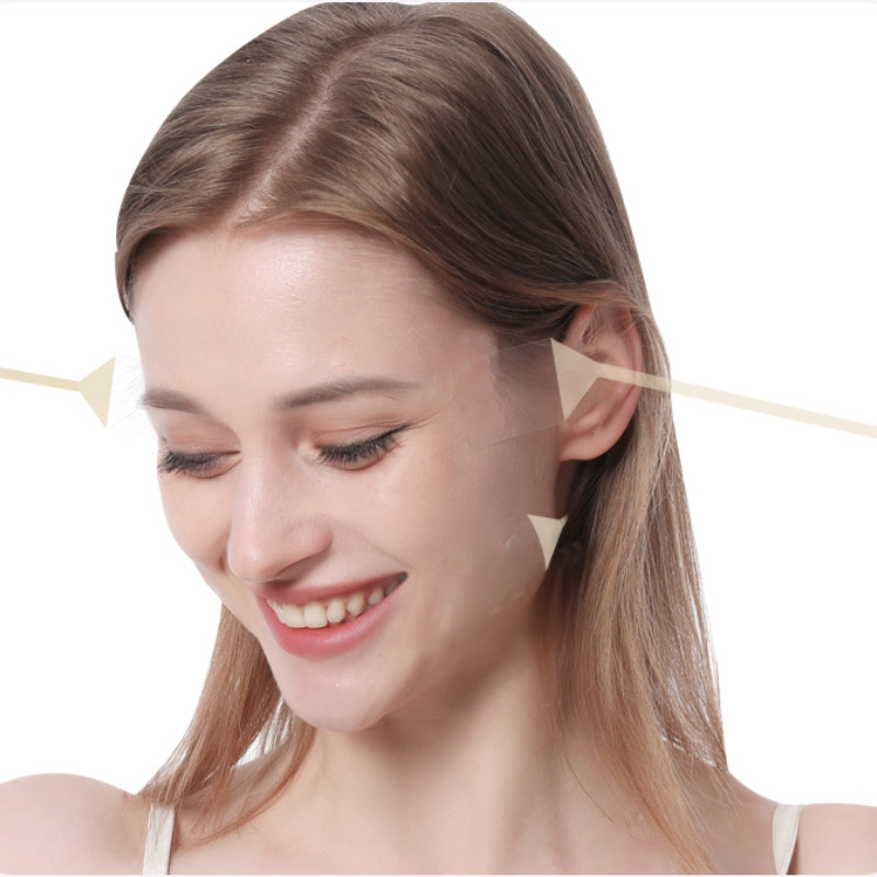 Nematomi veido lipdukai Kaklo, akių pakėlimo lipdukas nuo senėjimo pleistras veido lieknėjimo juostelė nuo raukšlių šalinimo lipdukas veido pakėlimo juosta