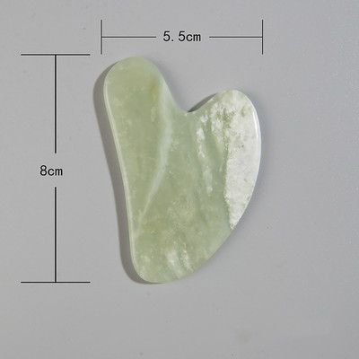Търговия на едро с нефритов валяк за лице Gua Sha Scraper Massager for Neck Body Guasha Eye Massage Face Slimming Therapy Beauty Care Tool
