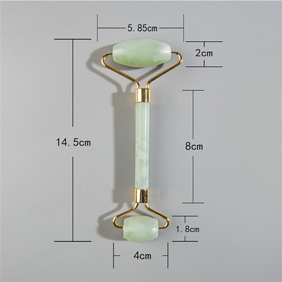 Търговия на едро с нефритов валяк за лице Gua Sha Scraper Massager for Neck Body Guasha Eye Massage Face Slimming Therapy Beauty Care Tool