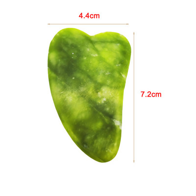 Natūralus Jade Roller Guasha Skin Screper veido rinkinys Veido akmuo stangrina veidą senėjimą stabdantis paburkimas akių masažuoklis kaklui nuo raukšlių