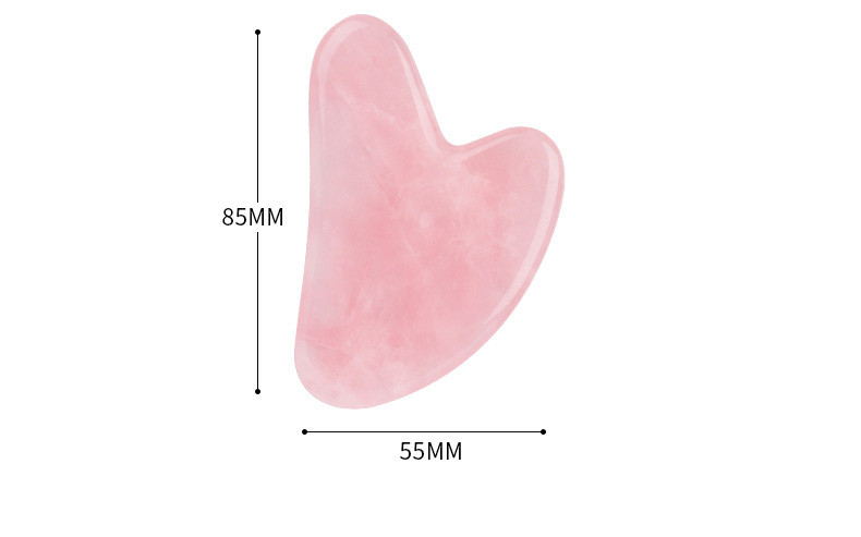 visokokvalitetni valjkasti masažer od kvarcnog žada za lice, tijelo protiv starenja, prirodni kamen Guasha strugalica alati za masažu