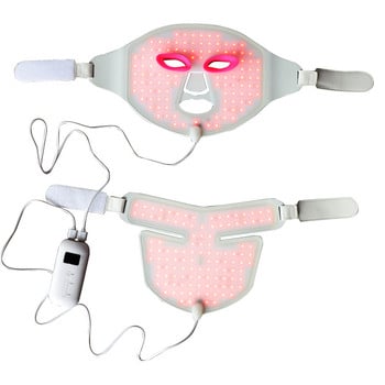 7 Χρώματα Photon Skin Rejuvenation Instrument Skin Care Θεραπεία κόκκινου φωτός Led Face Mask Silicone Flexi Led Mask