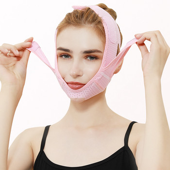 Αναπνεύσιμος V Face Cheek Lift Up Band Face Thin Mask Reduce Double Chin Shaping Bandage Αντιρυτιδικός Επίδεσμος Προσώπου