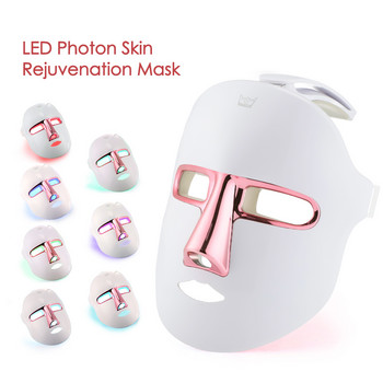 Μάσκα προσώπου με φωτόνι LED 7 χρωμάτων Red Light Therapy Spa Beauty Skin Rejuvenation Κορεατικό προϊόν περιποίησης δέρματος Αντιρυτιδική χρέωση ακμής