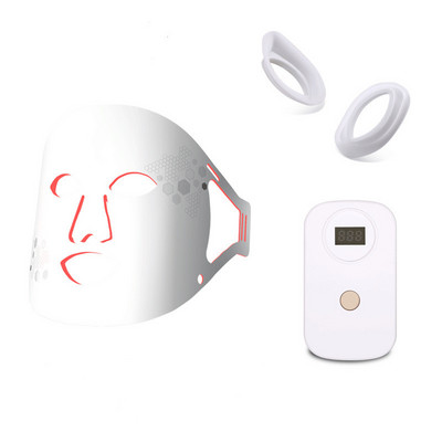 Professionaalne punase infrapuna valgusteraapia LED-mask kortsudevastane LED silikoonmask näonahahooldus PDT masin naha pinguldamine