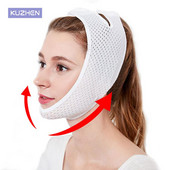 Lice za mršavljenje V-fit Lift Up pojas Tanka maska za vrat Maska za spavanje Face Lift Reduce Double Chin Bandage Face Shaper Skin Care Belt