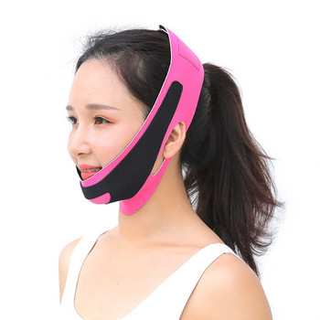 Διπλό πιγούνι Face Bandage Slim Lift Up Αντιρυτιδική μάσκα Strap Band Ζώνη V Face Line Γυναικεία Αδυνάτισμα Λεπτό εργαλείο ομορφιάς προσώπου
