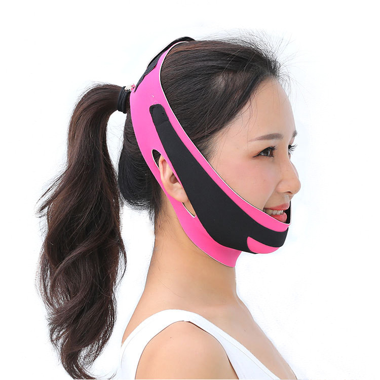 Double Chin Face Bandage Slim Lift Up ránctalanító maszk pánt V arcvonal öv Női karcsúsító vékony arc szépségápolási eszköz