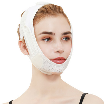 Αναπνεύσιμος V Face Cheek Lift Up Band Face Thin Mask Reduce Double Chin Shaping Bandage Αντιρυτιδικός Επίδεσμος Προσώπου