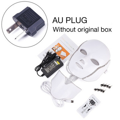 Foreverlily 7 színű Led arcmaszk LED koreai foton terápiás arc nyak maszk fényterápia akne ránctalanítás szépség bőrápolás