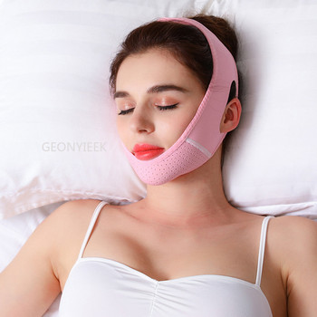 Λουράκι αδυνατίσματος προσώπου Reduce Double Chin Lift V Αυτοκόλλητα προσώπου Anti Bandage For Face Strap Mask Lift Oval Mask Face